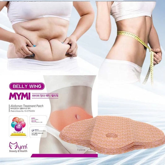 Parchet pentru abdomen MYMI Belly Wing, tratament pentru slăbire și modelare talie