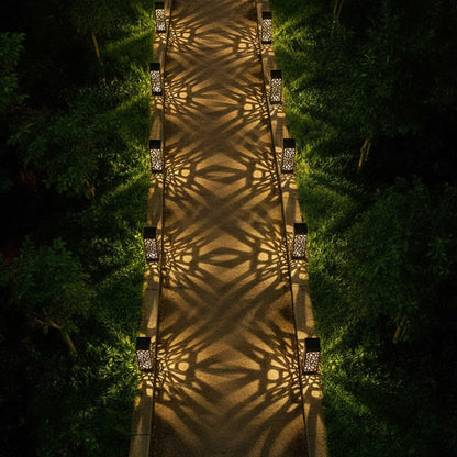 Set 8 Lămpi Solare LED Decorative, Iluminat Ambiental Grădină și Curte