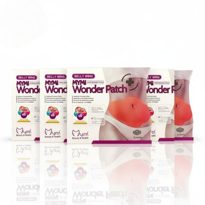 MYMI Wonder Patch pentru abdomen, tratament cu 5 bucăți, Belle Wing, Beauty & Health