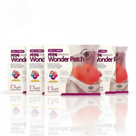 MYMI Wonder Patch pentru abdomen, tratament cu 5 bucăți, Belle Wing, Beauty & Health