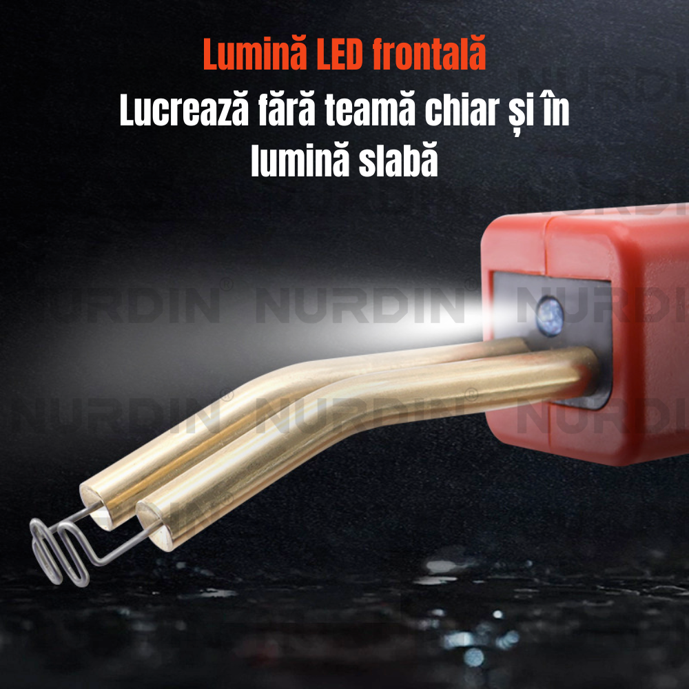 Lumină LED frontală pentru lucru fără teamă chiar și în lumină slabă